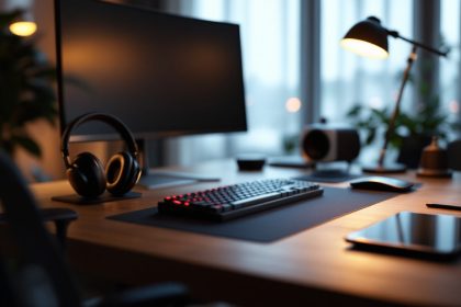 découvrez les équipements indispensables pour aménager un poste de travail moderne, alliant confort, efficacité et technologie pour optimiser votre productivité au quotidien.